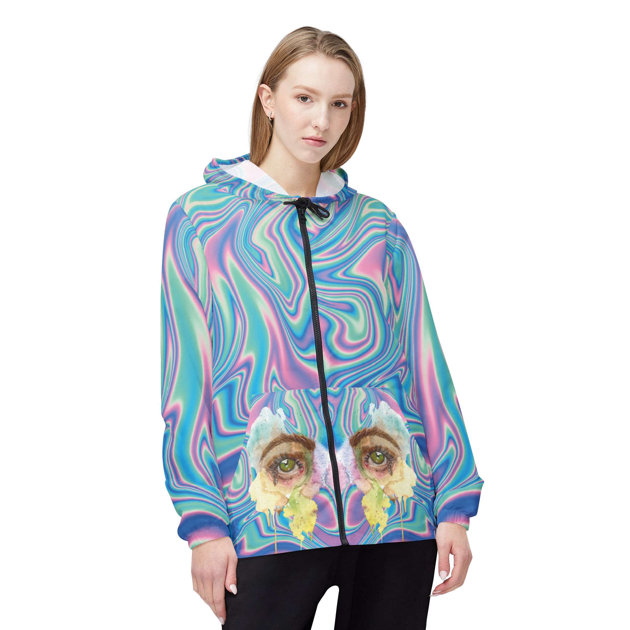 LOOKING IN Windbreaker Jacket - Image 3