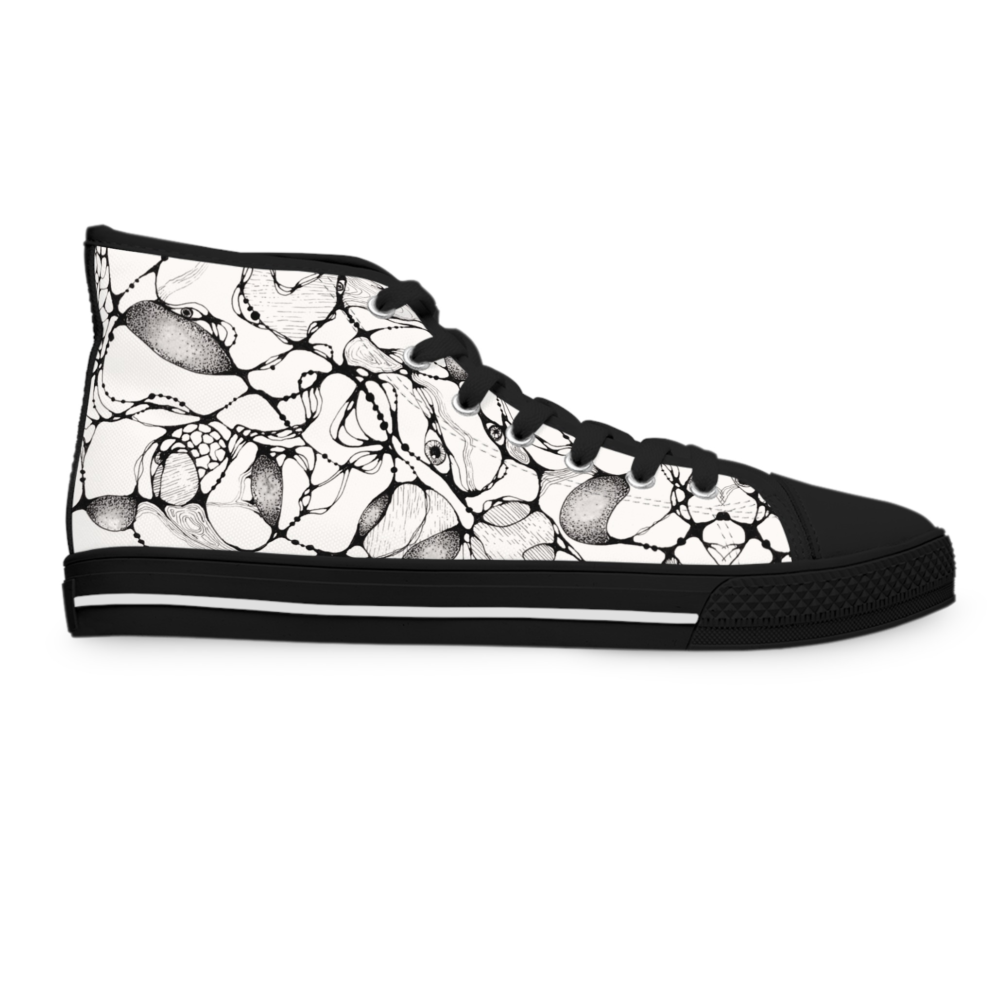 Neuro waves High Top Sneakers for Women - Image 8