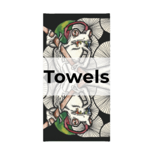 PriliaWorks Towels Print-on-Demand