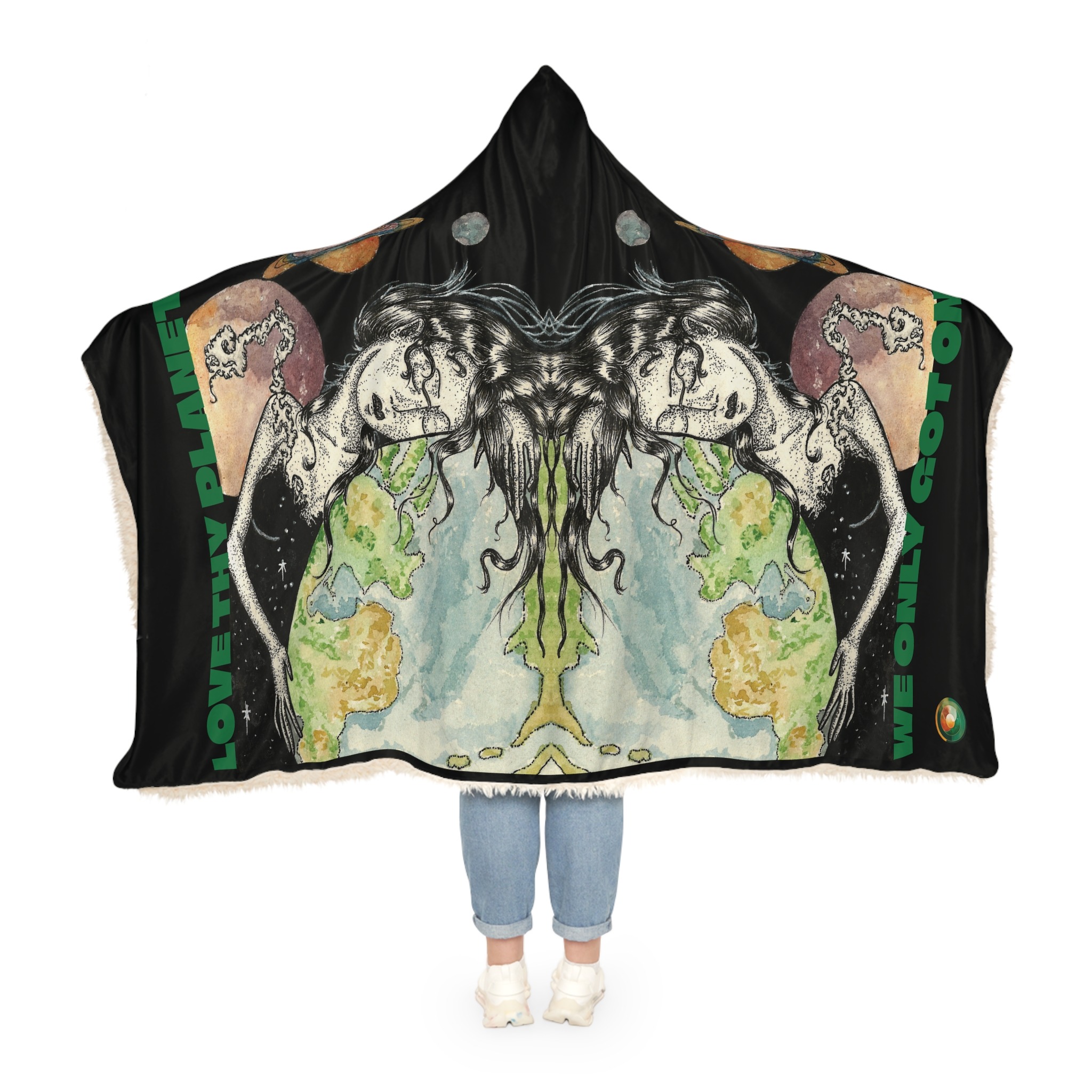 Snuggle Blanket - MOTHER EARTH Design - Image 4