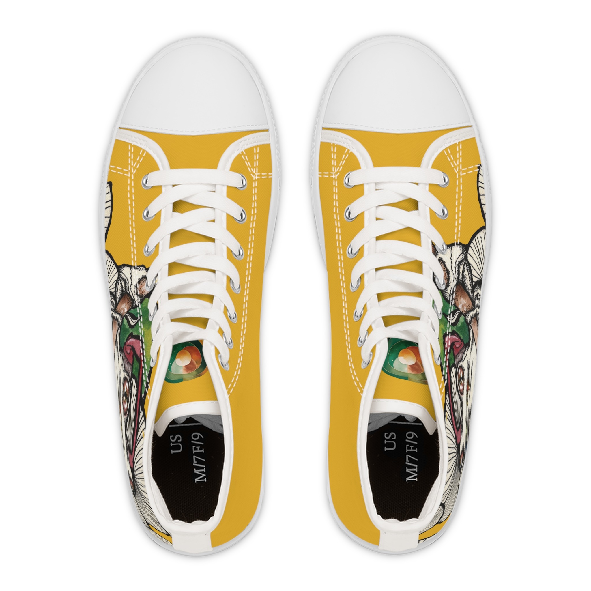 Trippy Frog High Top Sneakers - Image 2