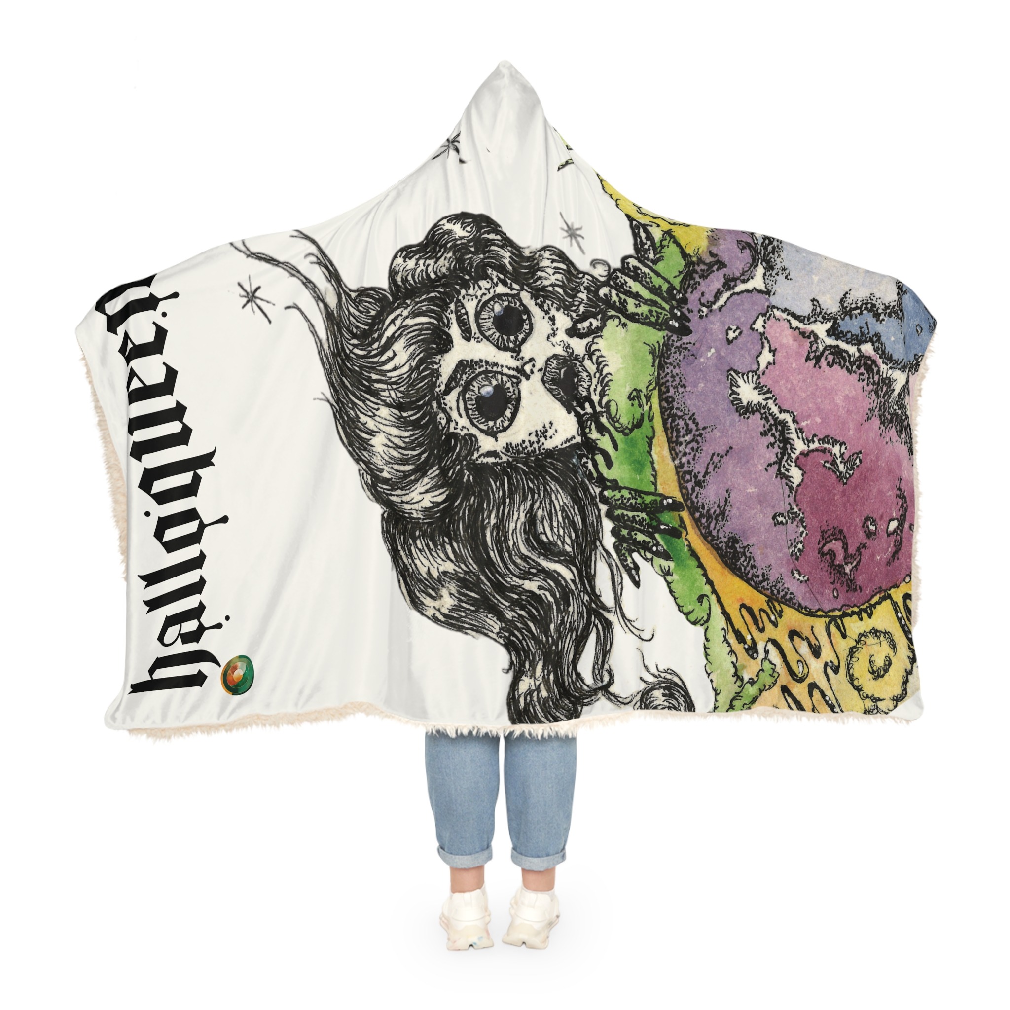 Snuggle Blanket - SPACE ELF/hallqueen Design - Image 4
