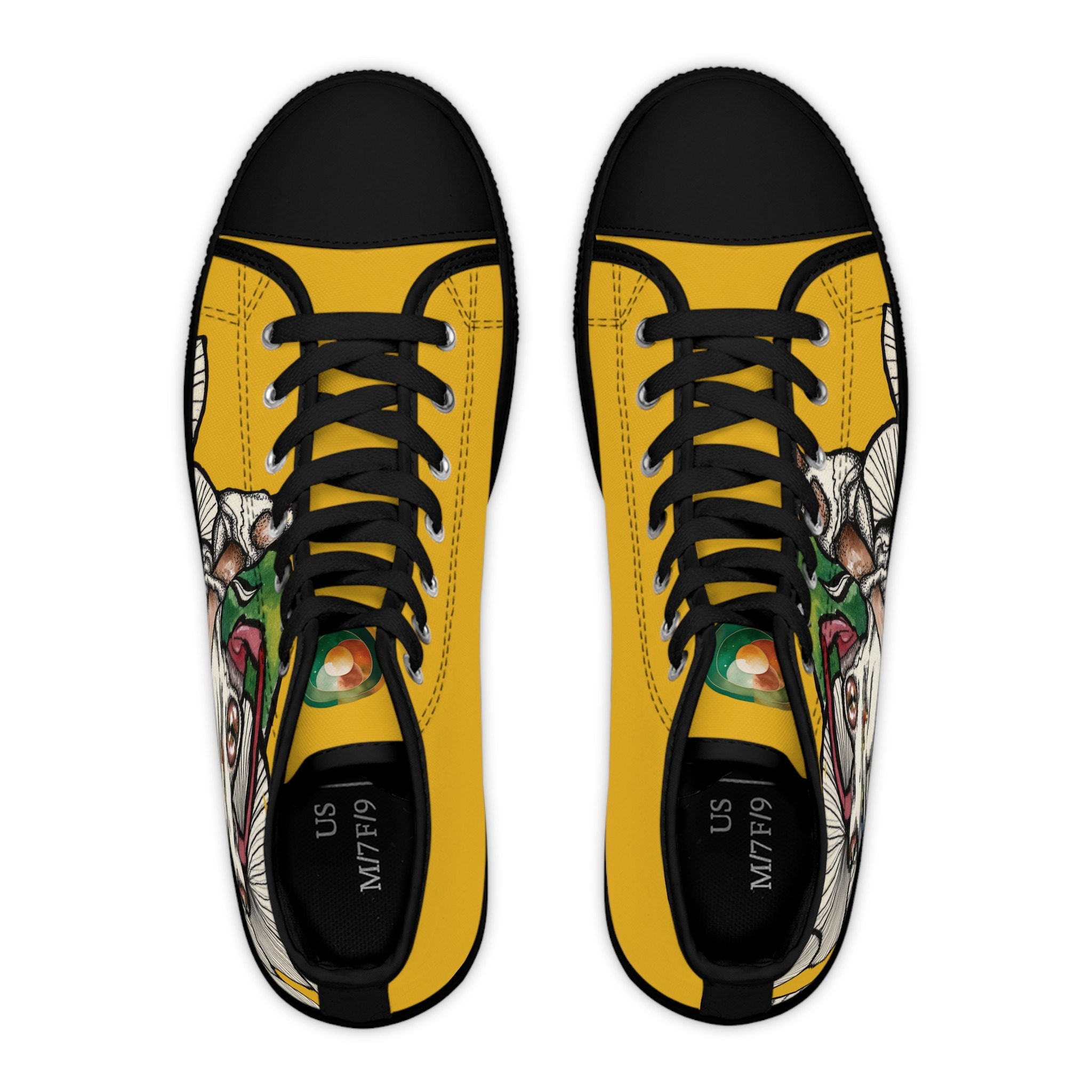 Trippy Frog High Top Sneakers - Image 6