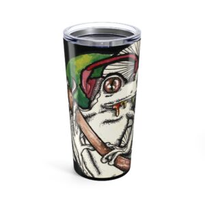 20oz Tumbler TRIPPY FROG Design