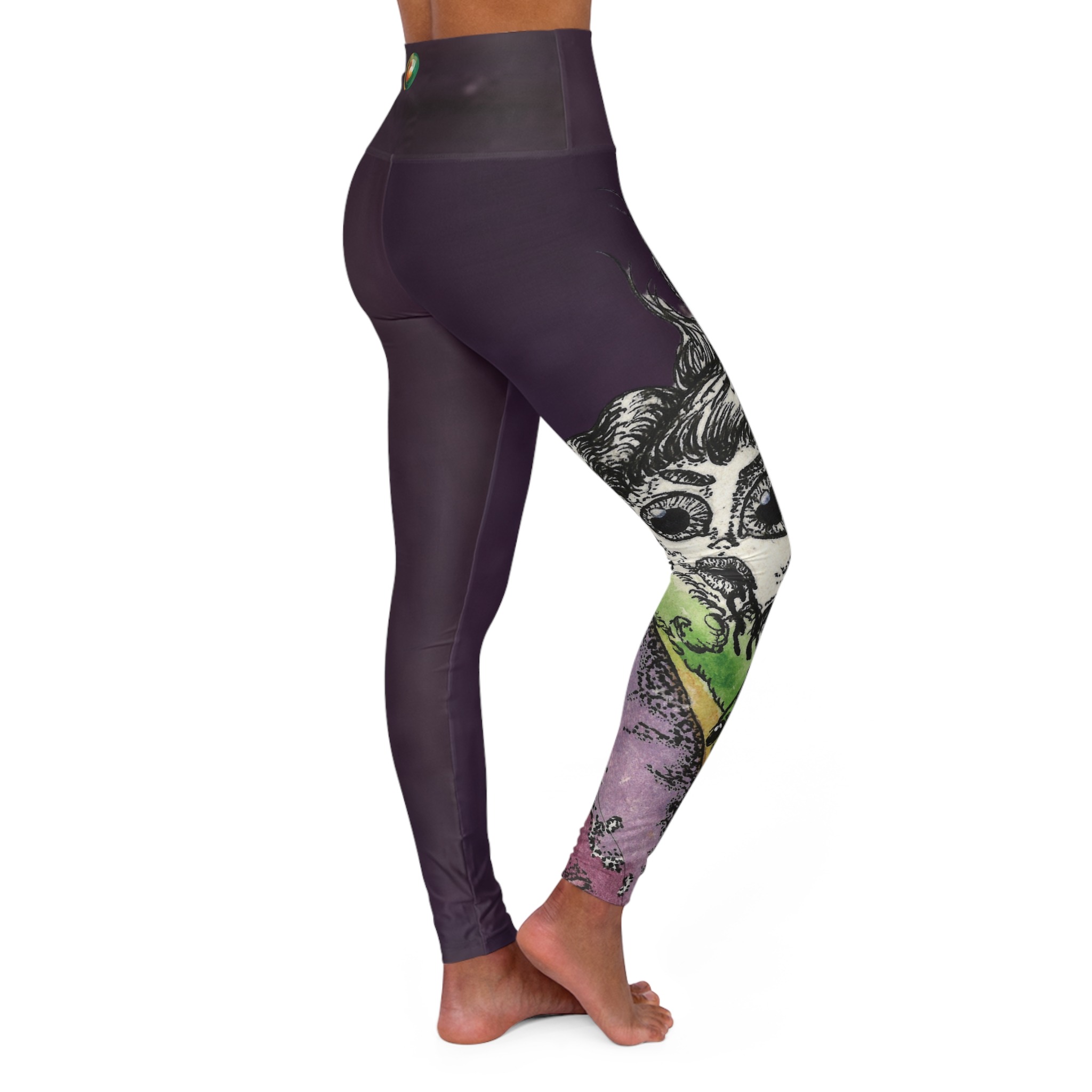 Space Elf Yoga Leggings - Image 4