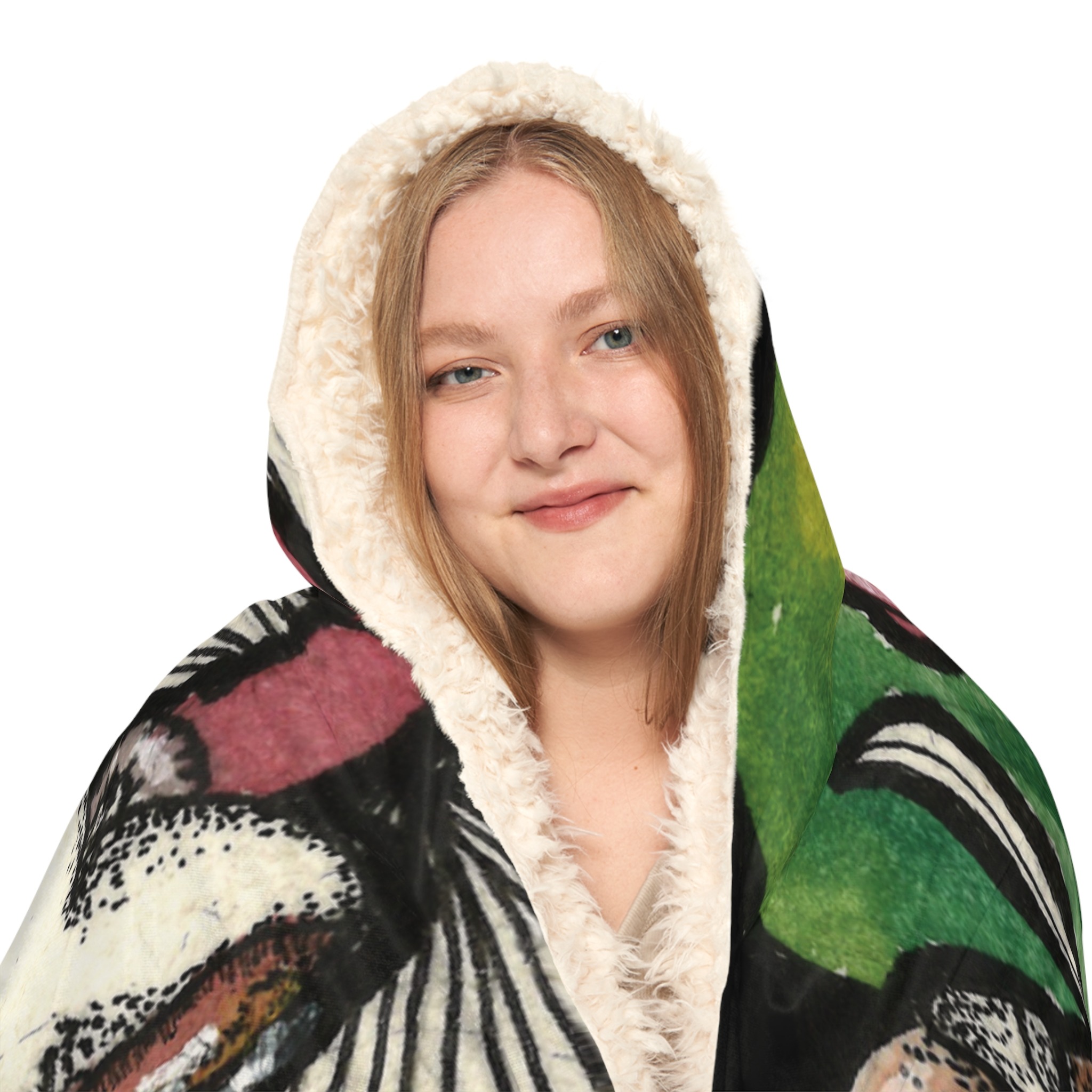 Trippy Frog Snuggle Blanket - Image 7