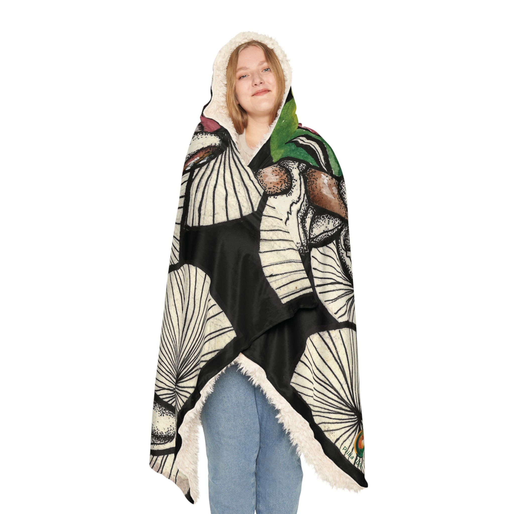 Trippy Frog Snuggle Blanket - Image 5
