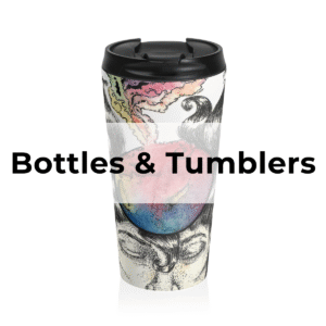 PriliaWorks Bottles Tumblers Print-on-Demand