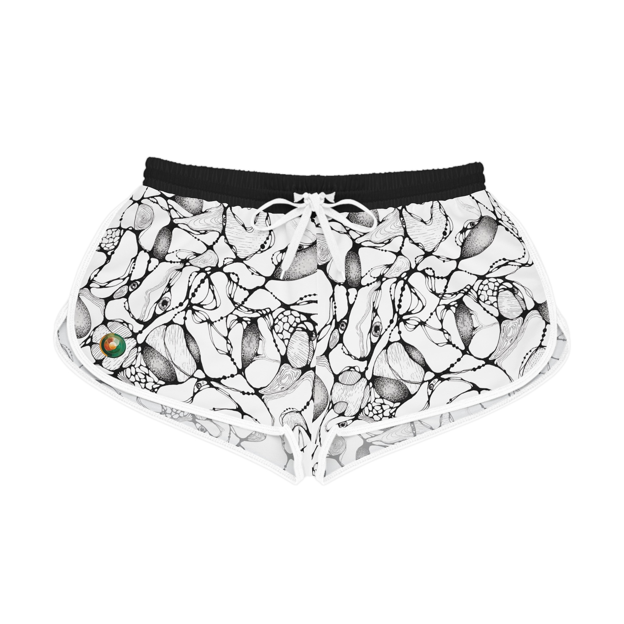 NEURO WAVES Baile Funk Women's Relaxed Dance Shorts