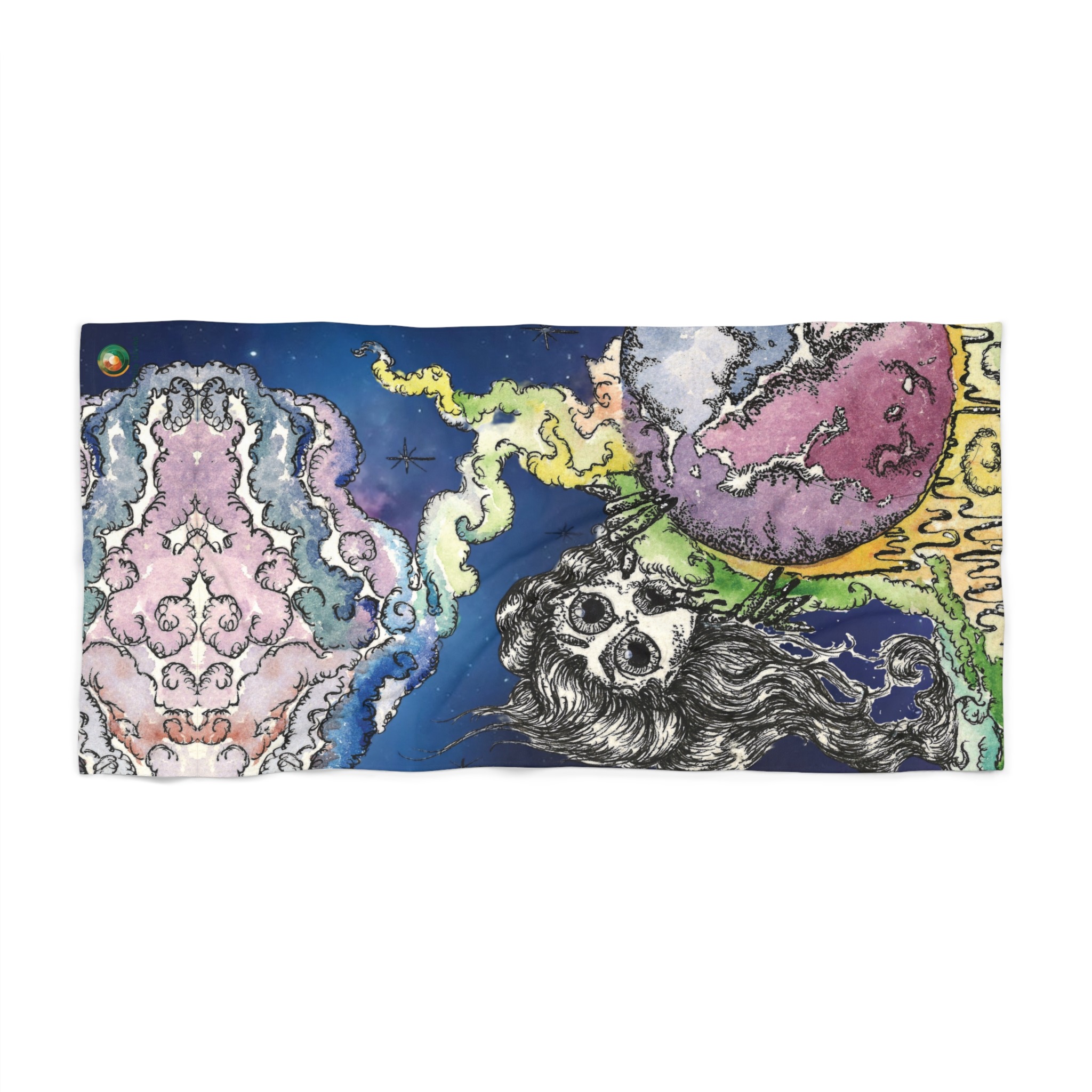 SPACE ELF Beach Towel - Image 3