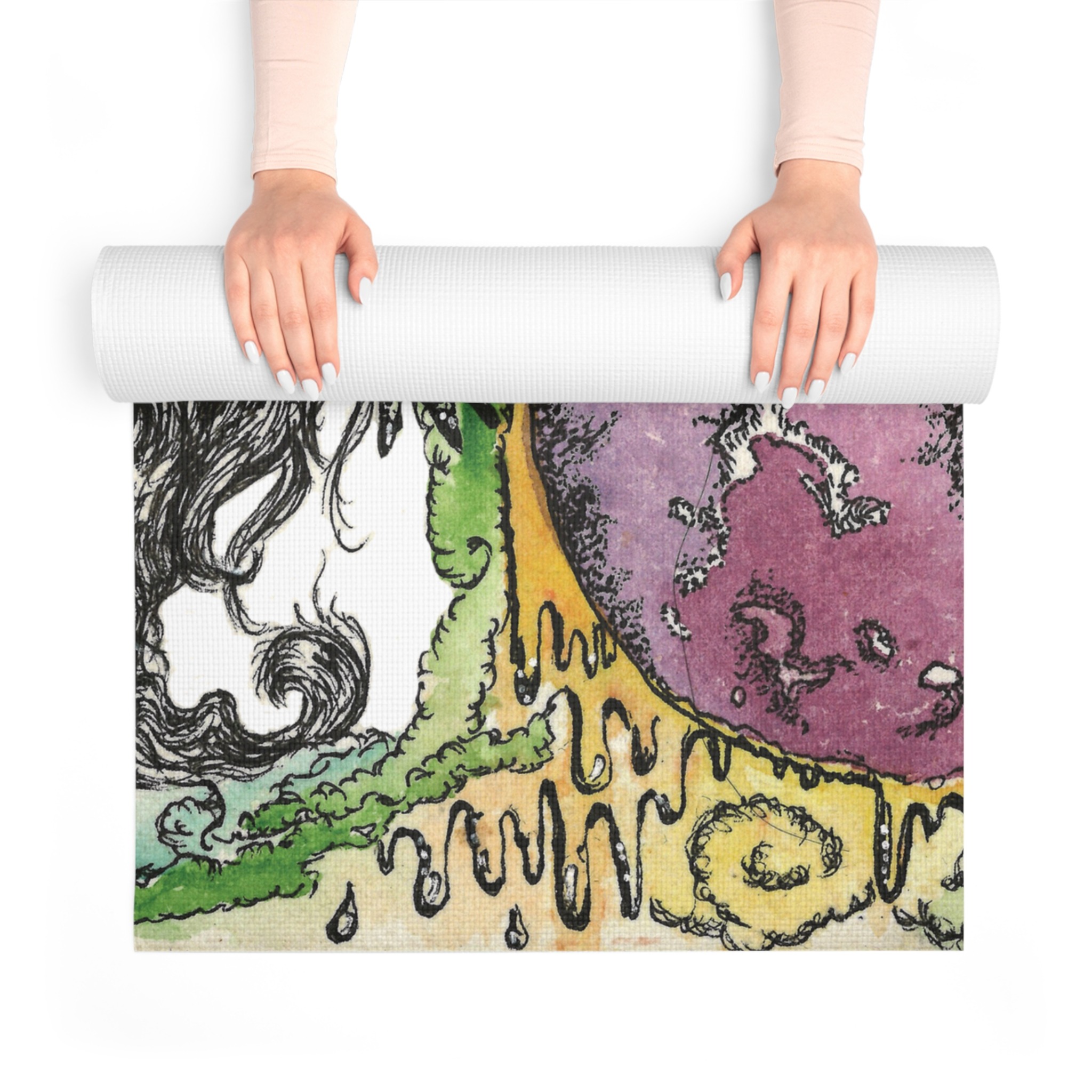 SPACE ELF Yoga Mat - Image 4