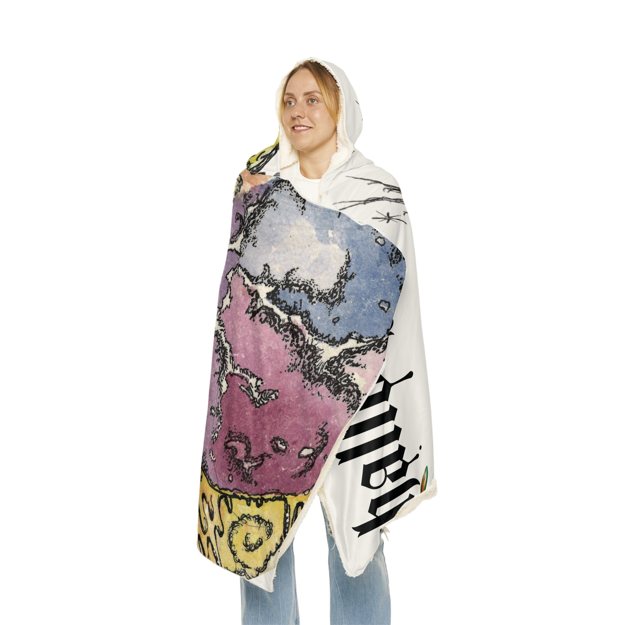SPACE ELF halloqueen Snuggle Blanket - Image 2