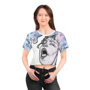 BLUES MUSE Cropped Tee