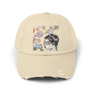 BUBBLES Distressed Cap
