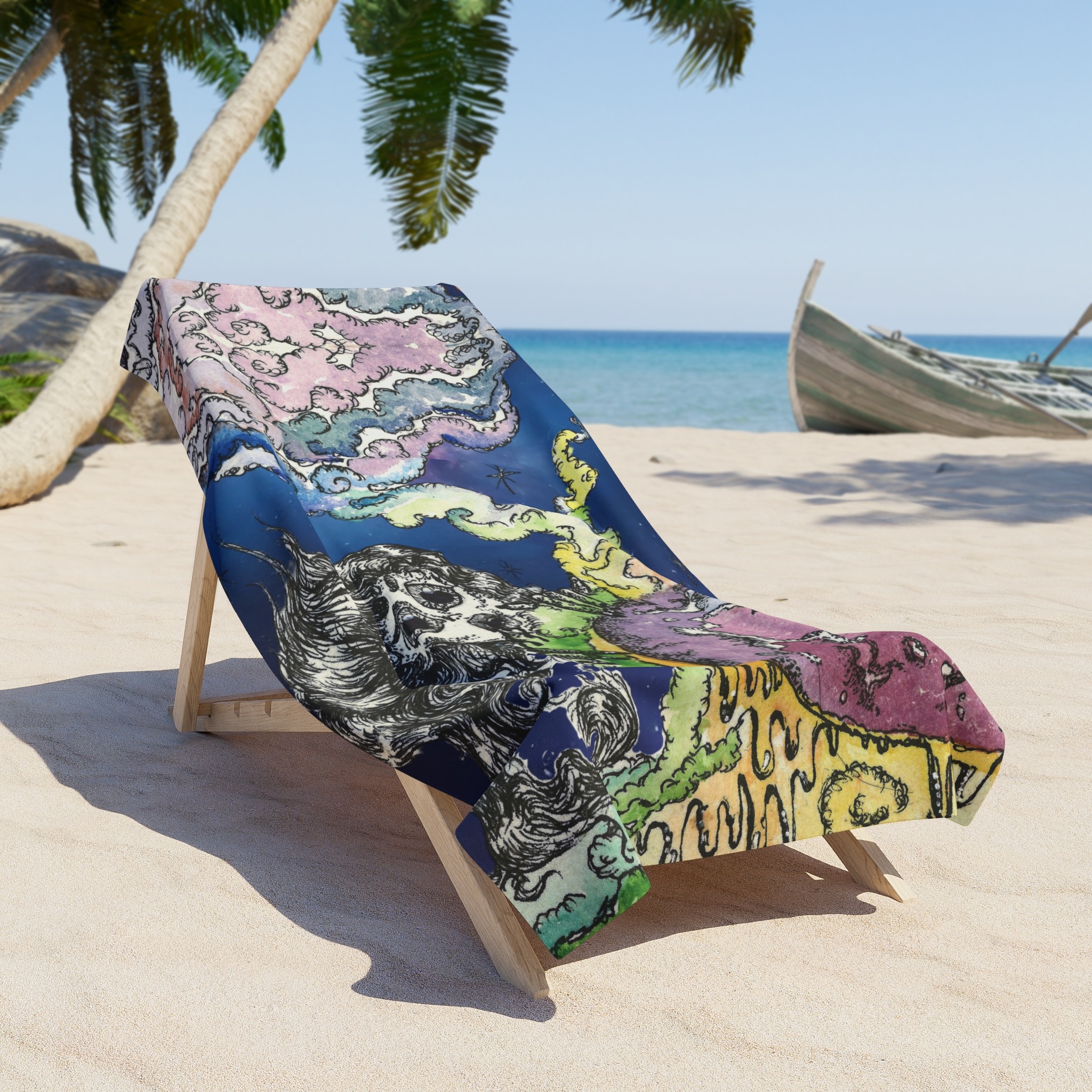 SPACE ELF Beach Towel - Image 4