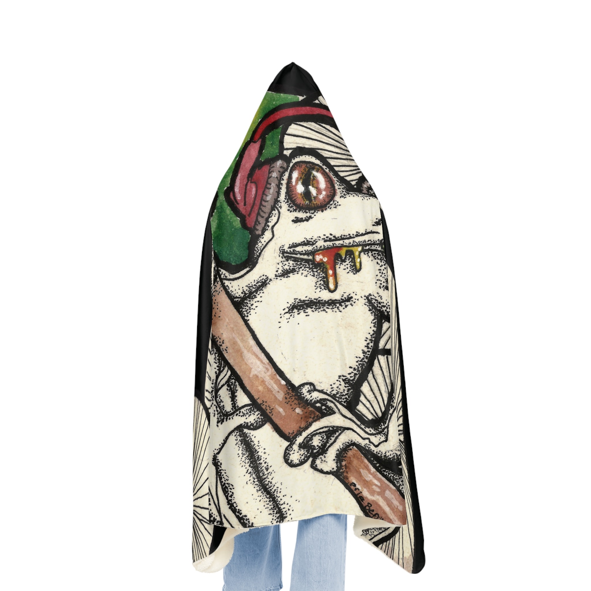 TRIPPY GROG Snuggle Blanket - Image 3