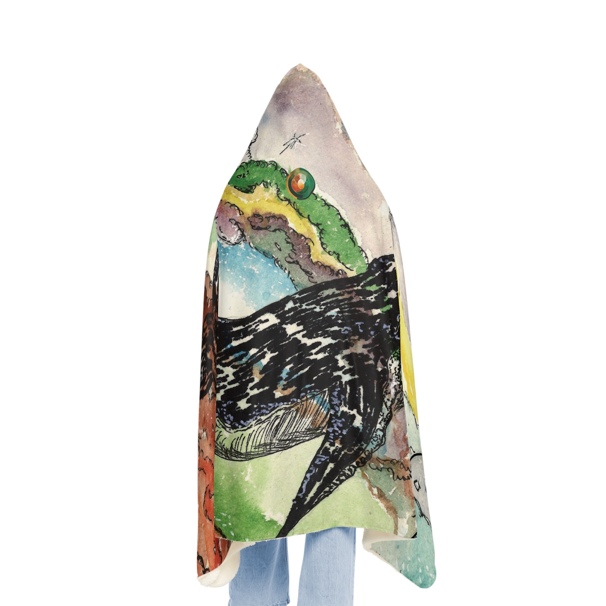 COSMIC WHALE Snuggle Blanket - Image 3