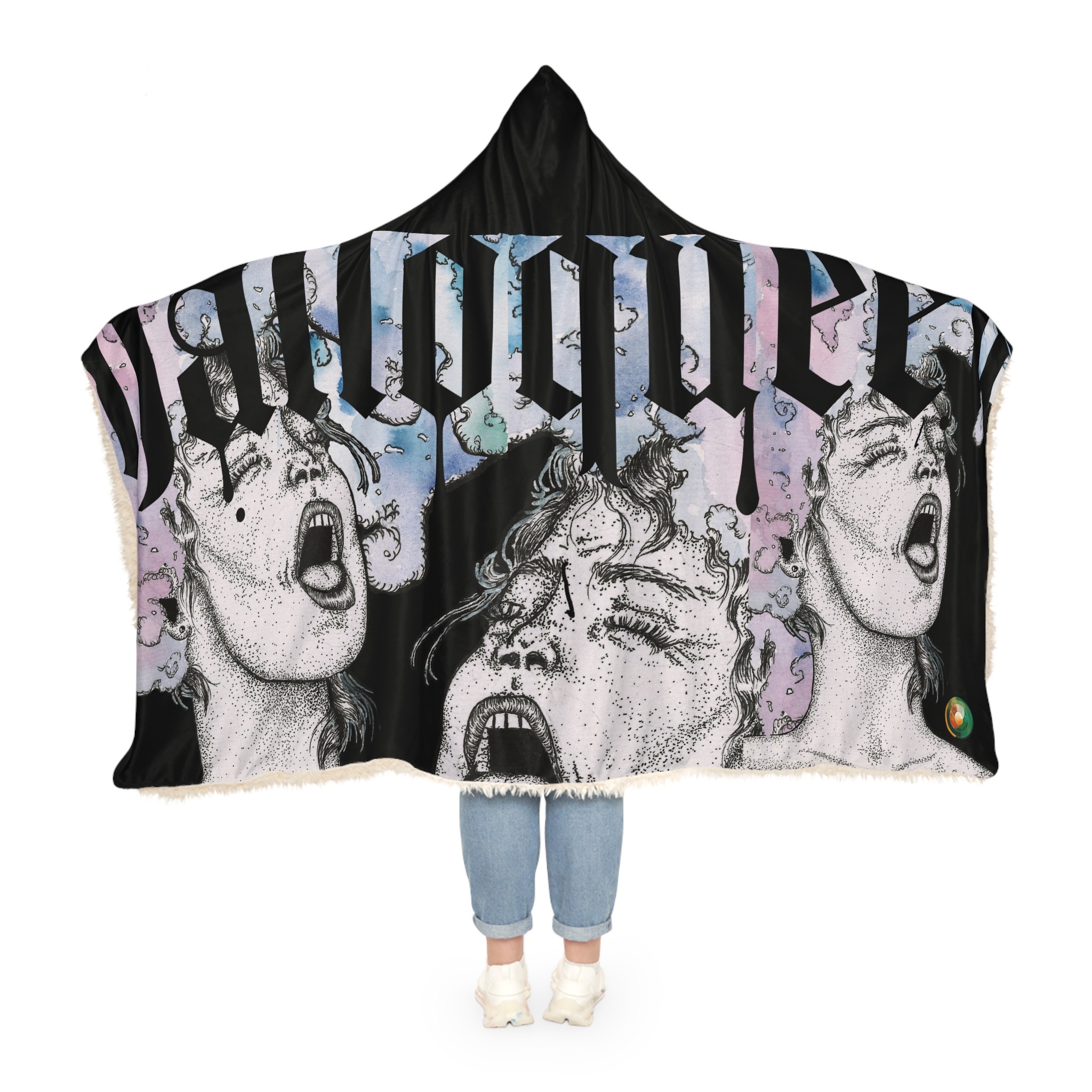 BLUES MUSE halloqueen Snuggle Blanket - Image 4