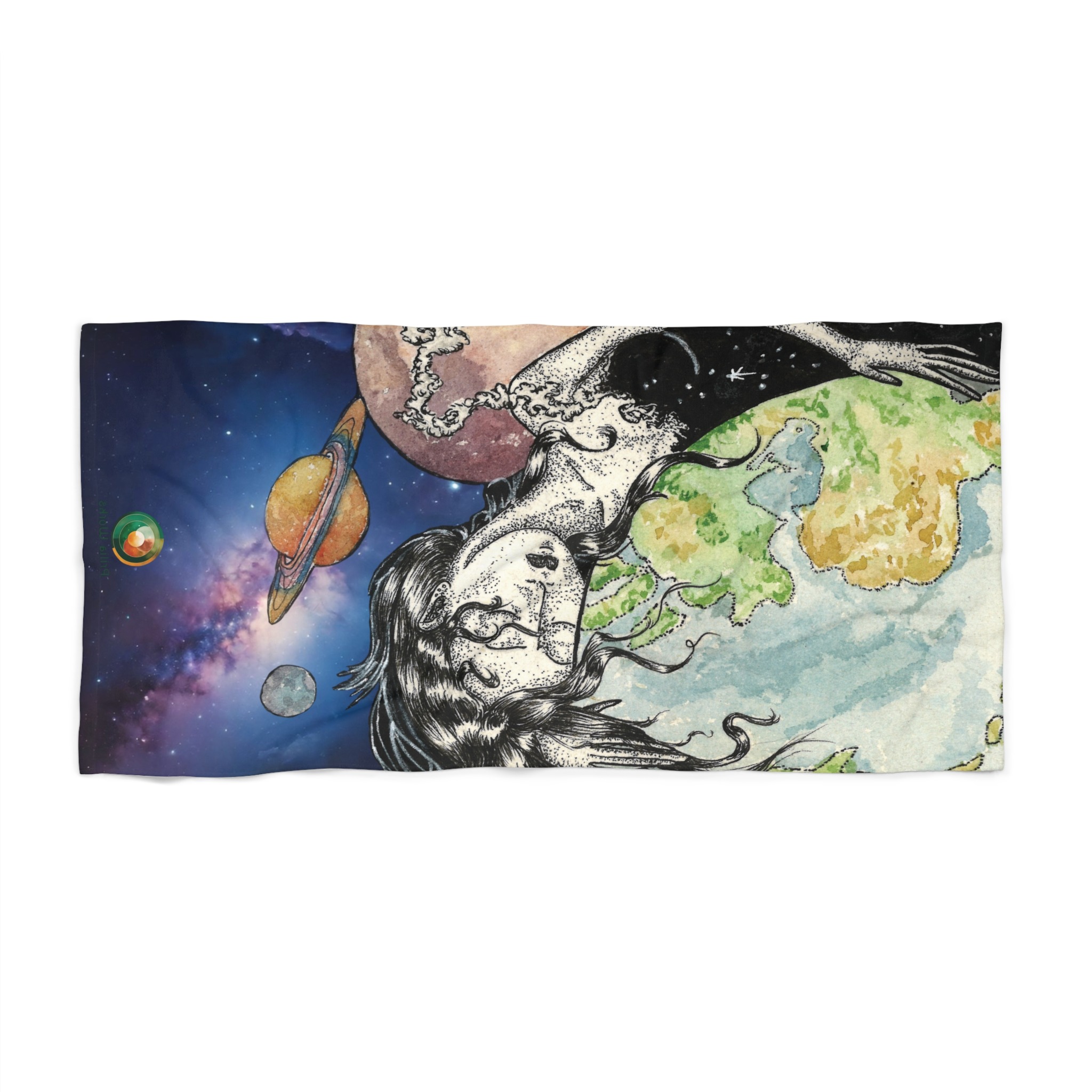 MOTHER EARTH Beach Towel - Image 3