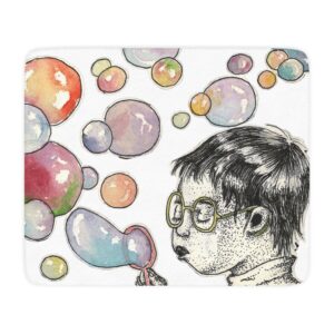 BUBBLES Sherpa Blanket