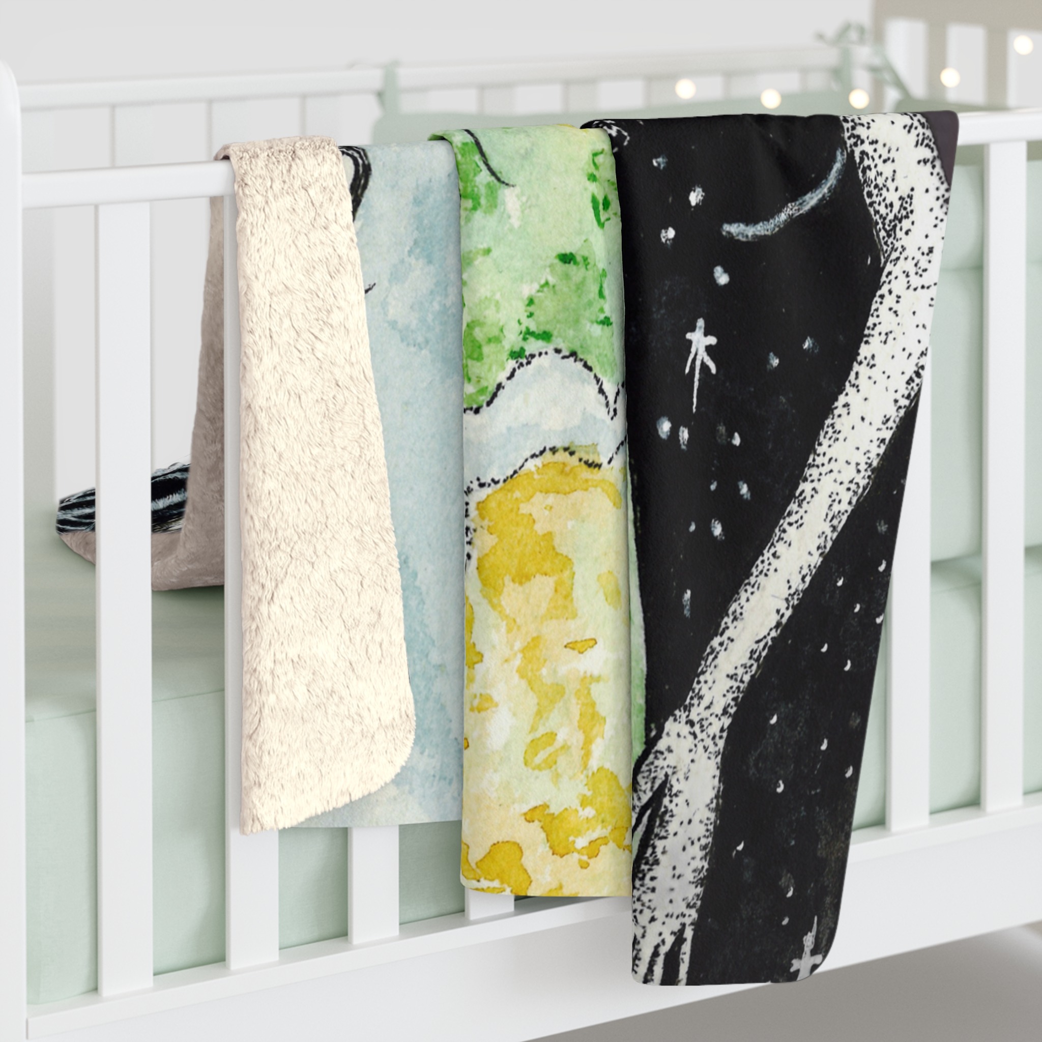 COSMIC MIND Fleece Blanket - Image 4