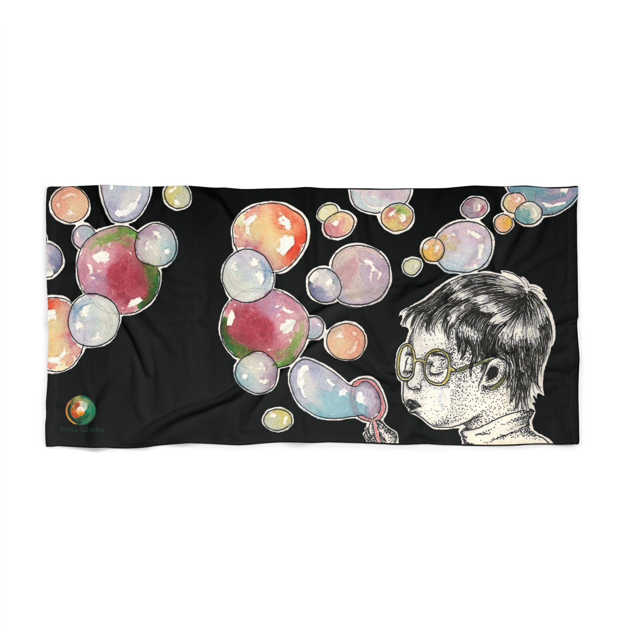 BUBBLES beach Towel - Image 3
