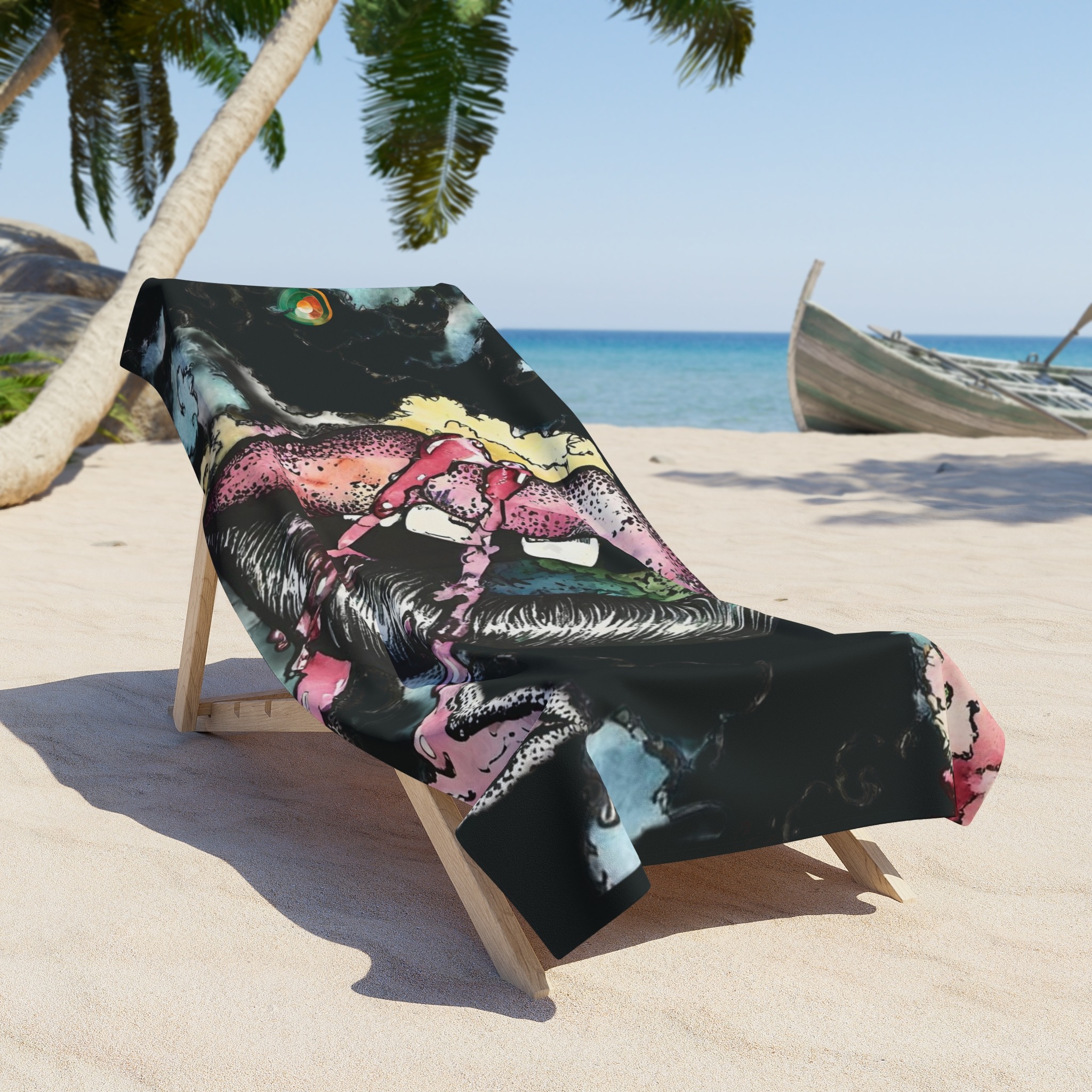 DRIP LIP Beach Towel - Image 4