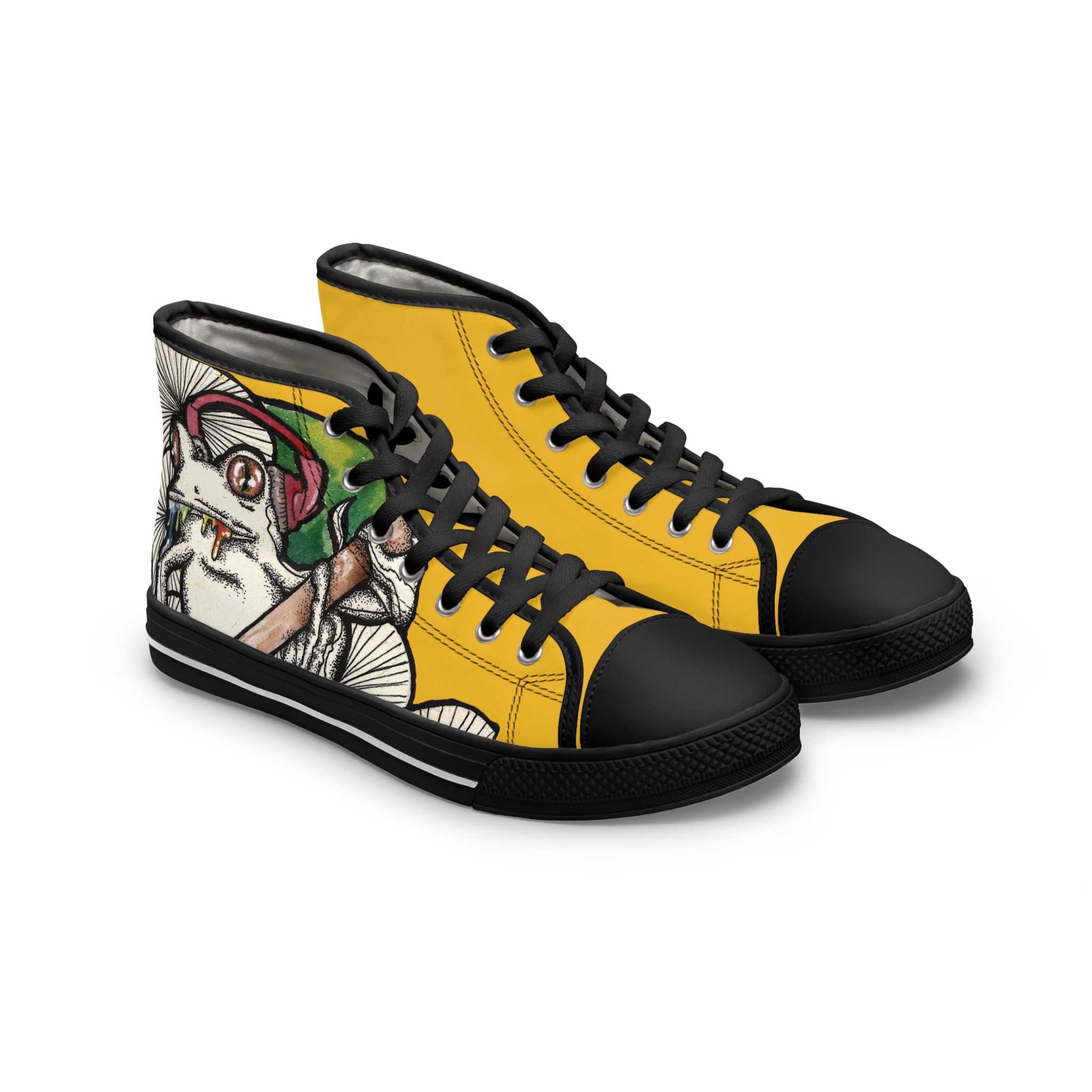 TRIPPY FROG High Top Sneakers - Image 5
