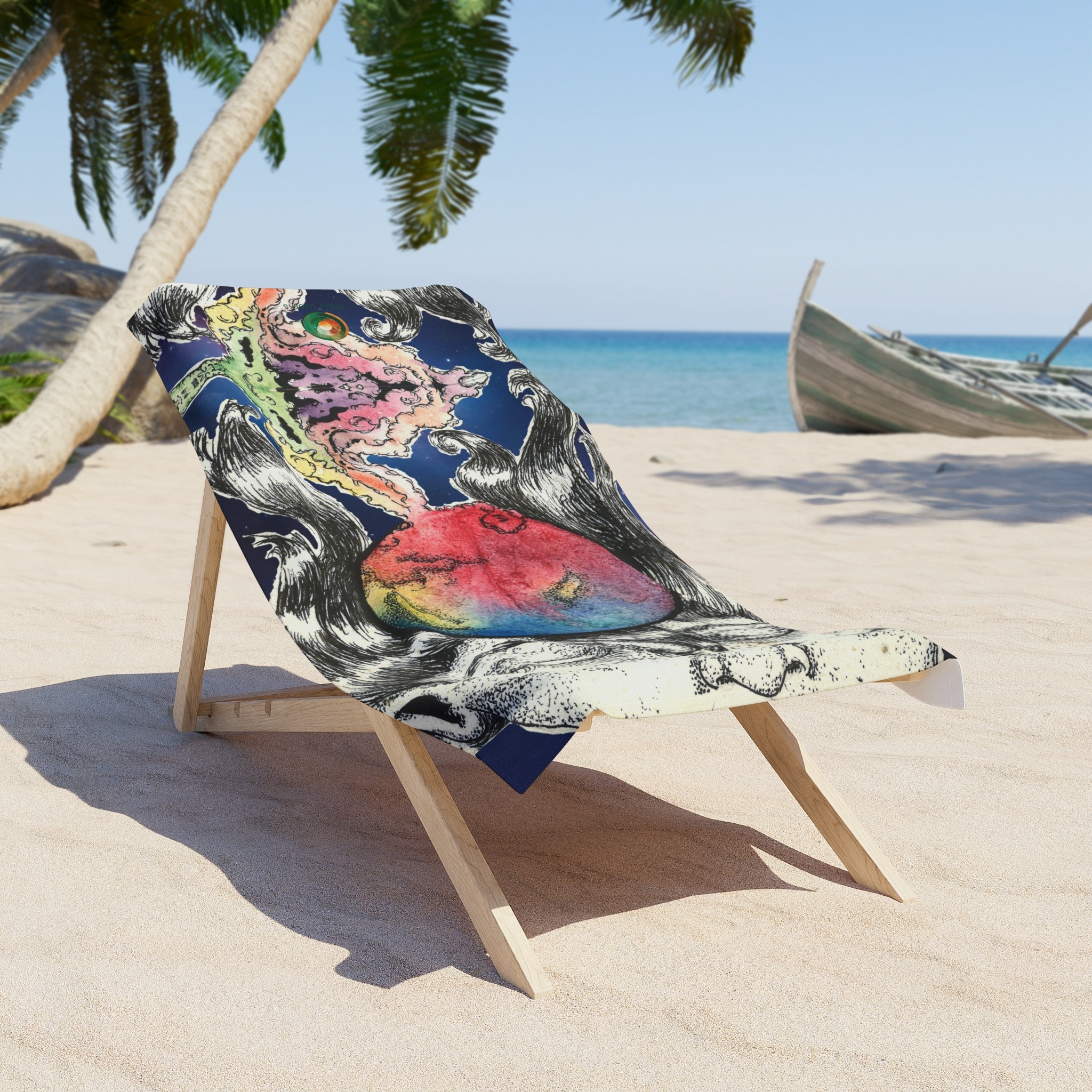 COSMIC MIND beach Towel - Image 2