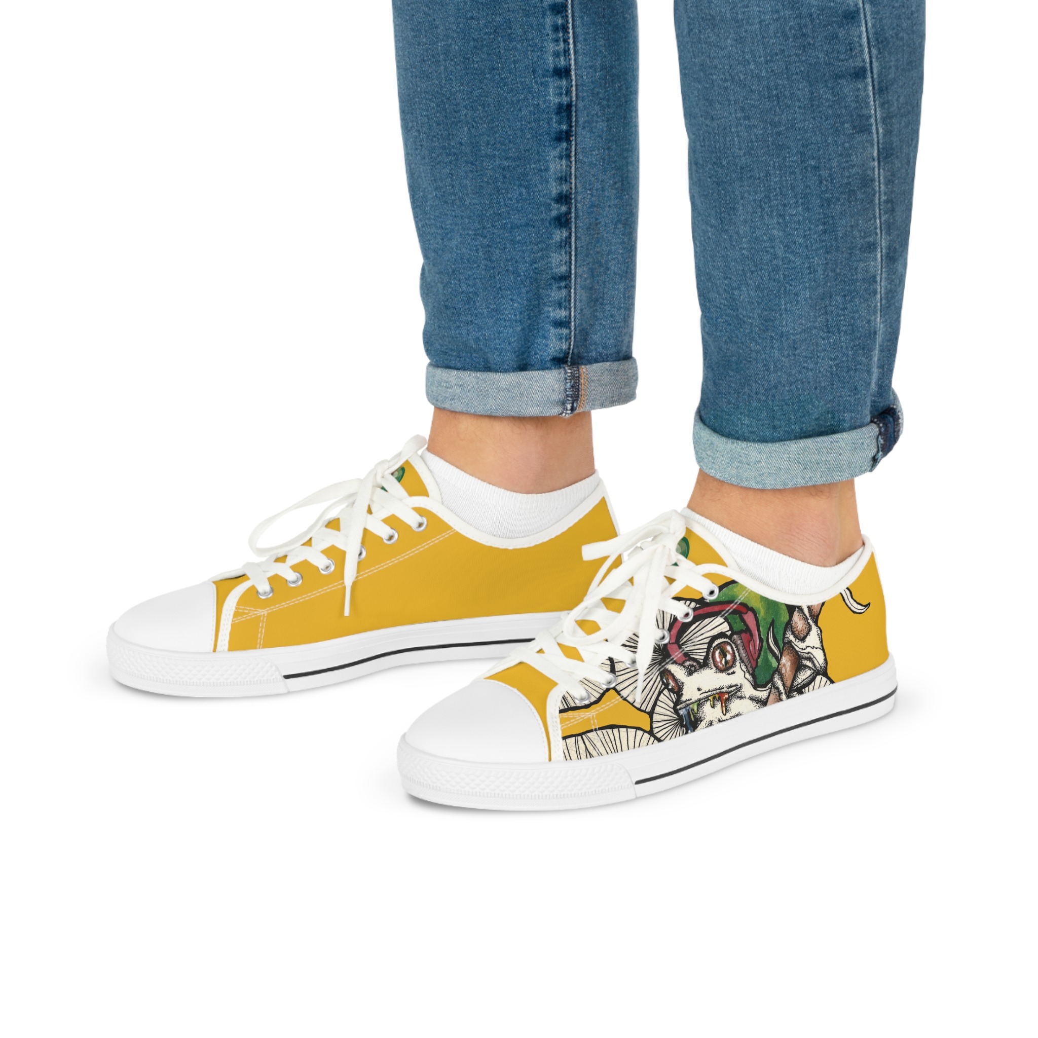 TRIPPY FROG low Top Sneakers