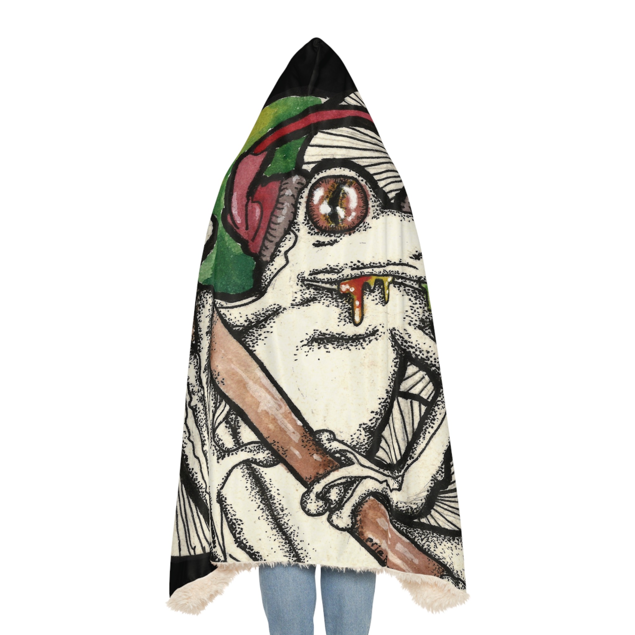 TRIPPY GROG Snuggle Blanket - Image 6