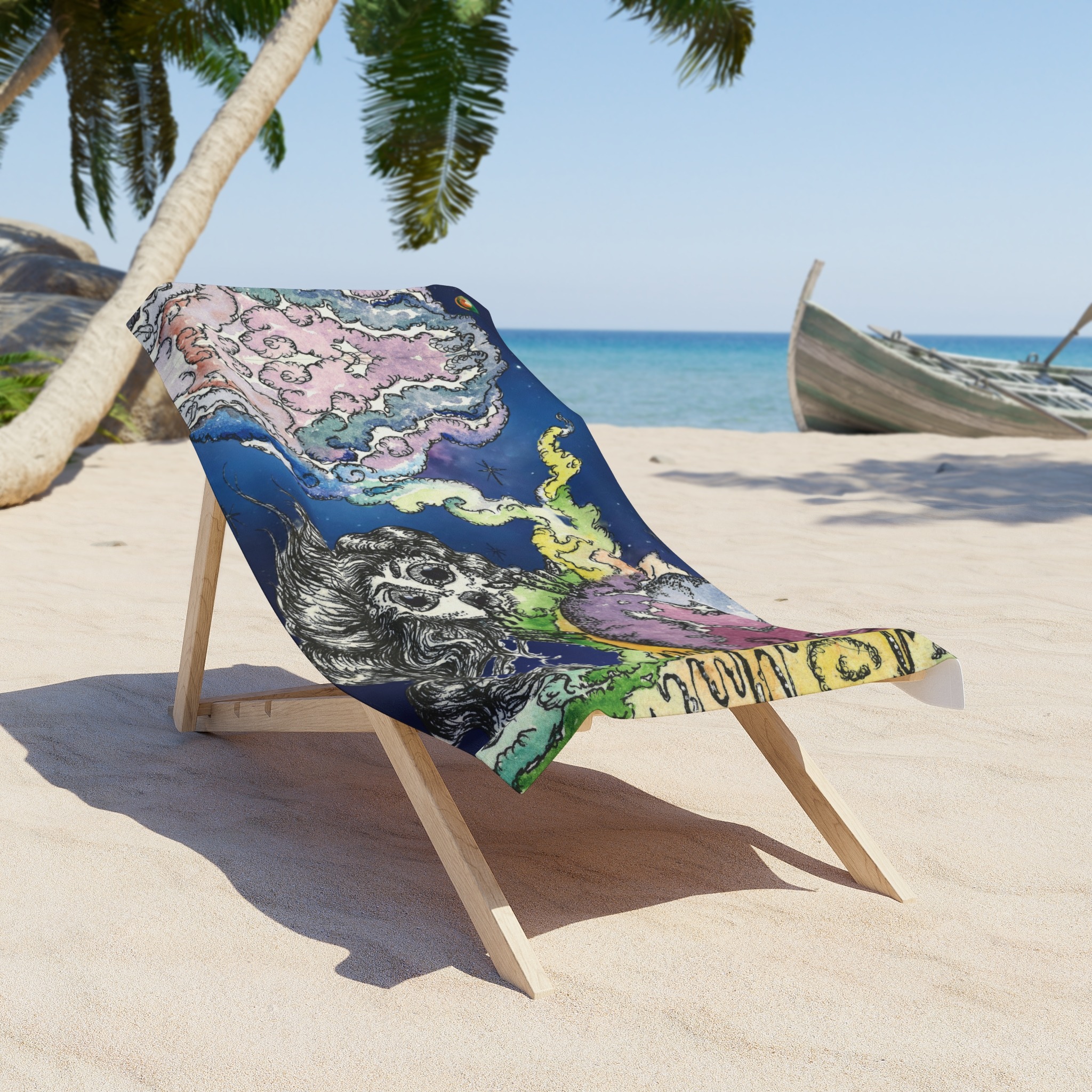 SPACE ELF Beach Towel - Image 2