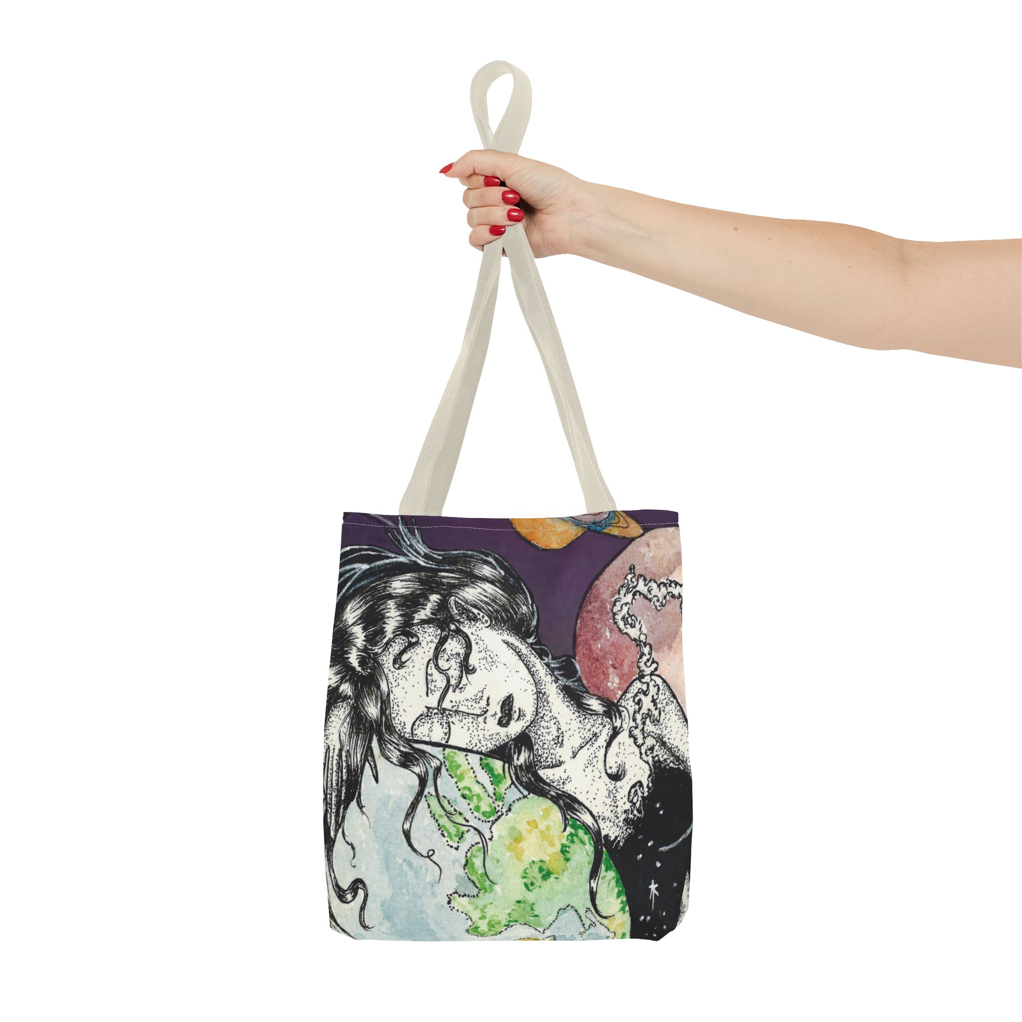 MOTHER EARTH Tote Bag - Image 44