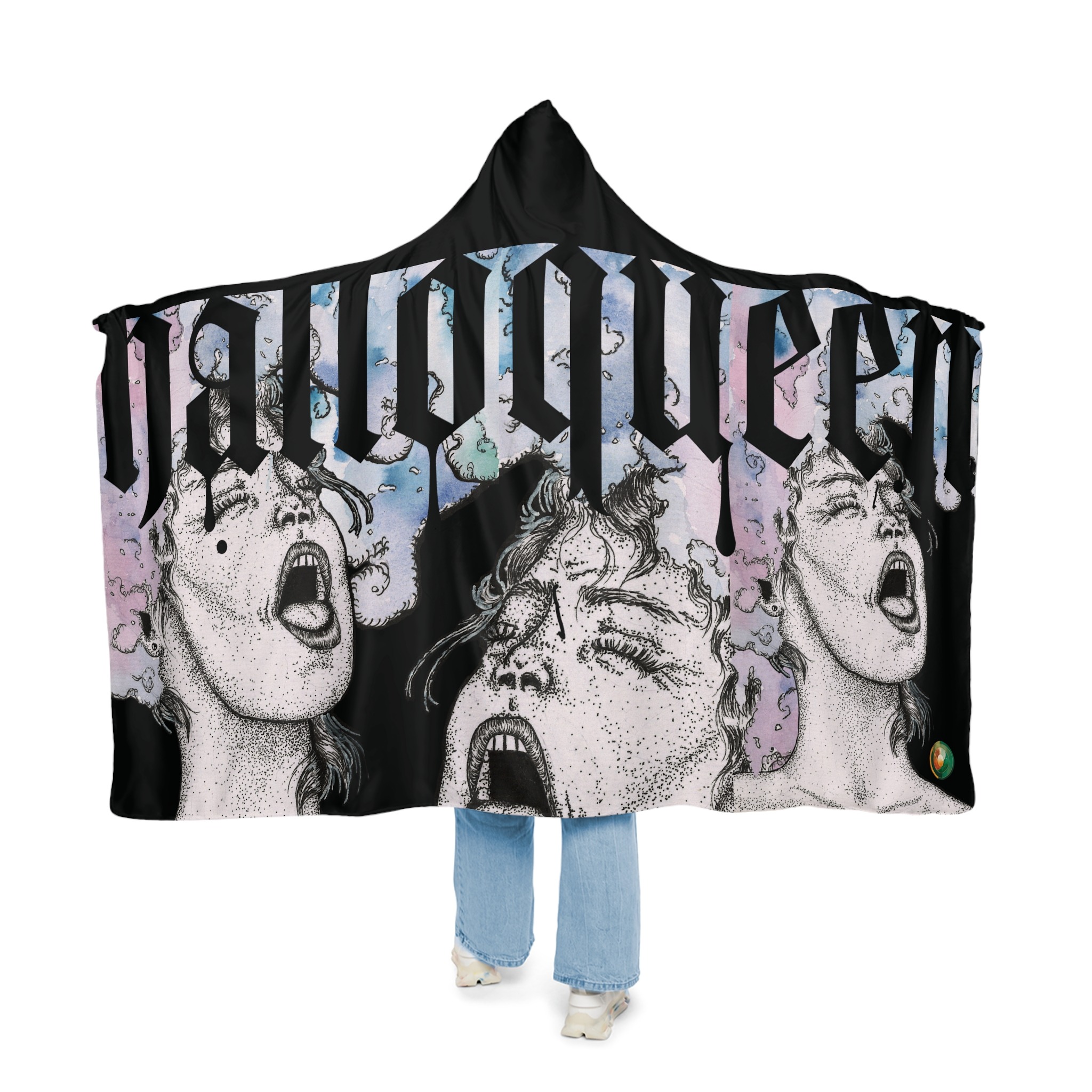 BLUES MUSE halloqueen Snuggle Blanket