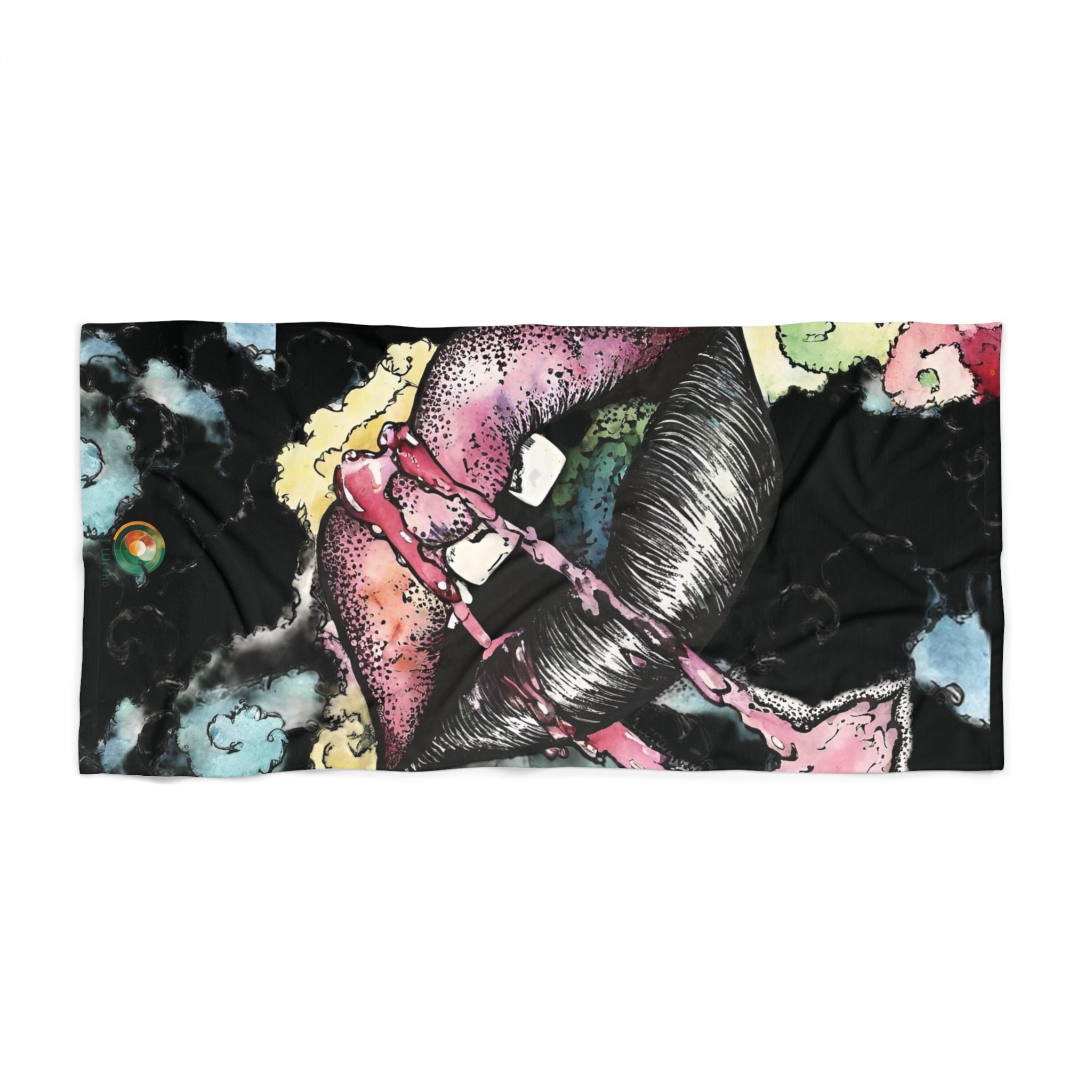 DRIP LIP Beach Towel - Image 3
