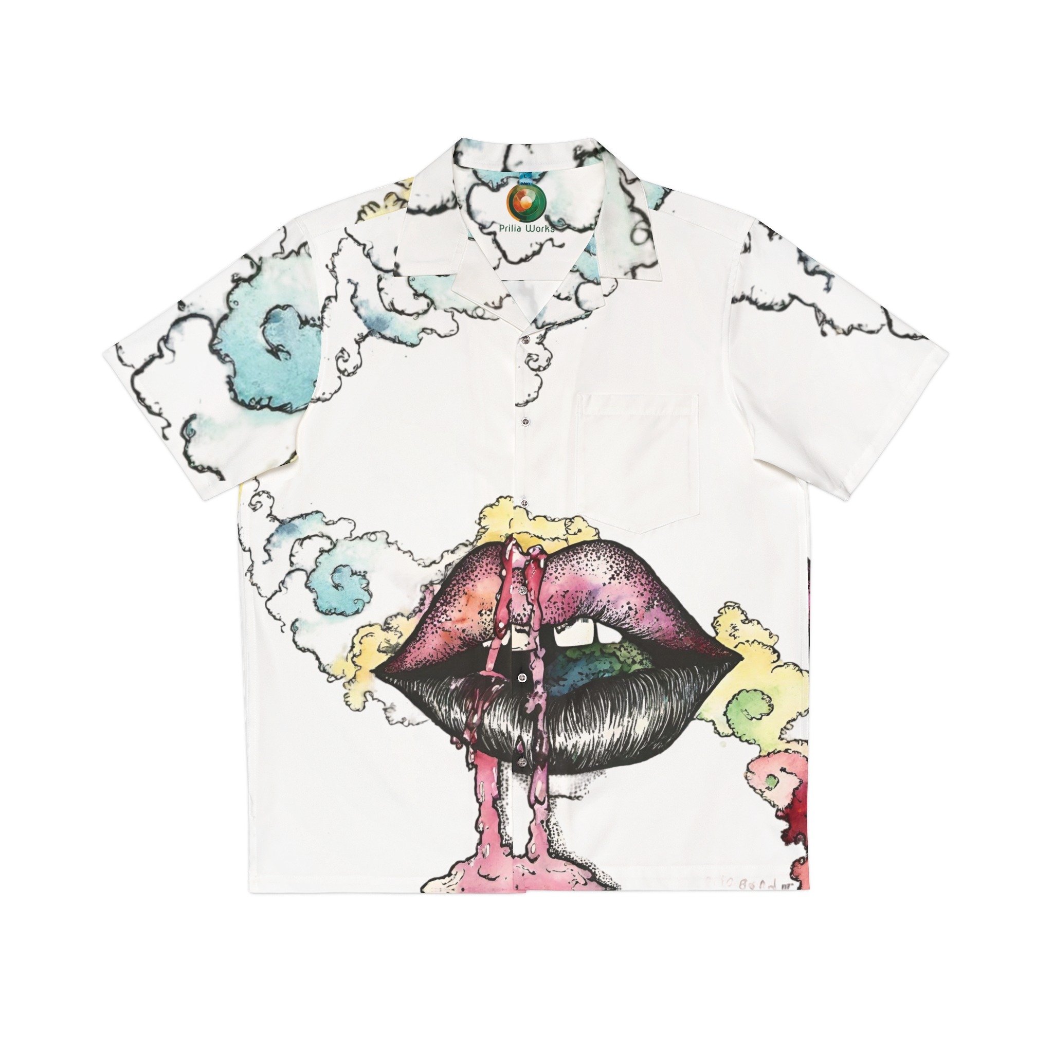 DRIP LIP Hawaiian Shirt
