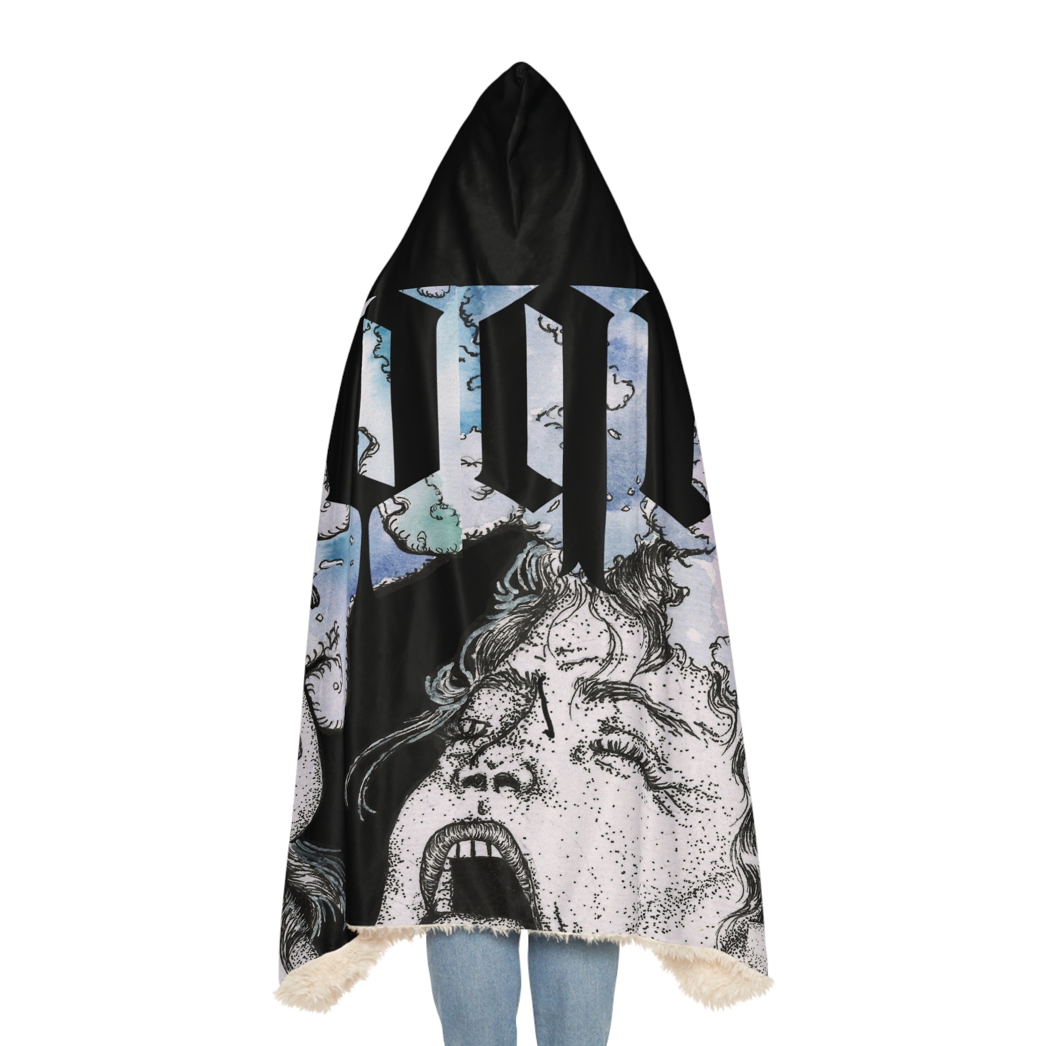 BLUES MUSE halloqueen Snuggle Blanket - Image 6