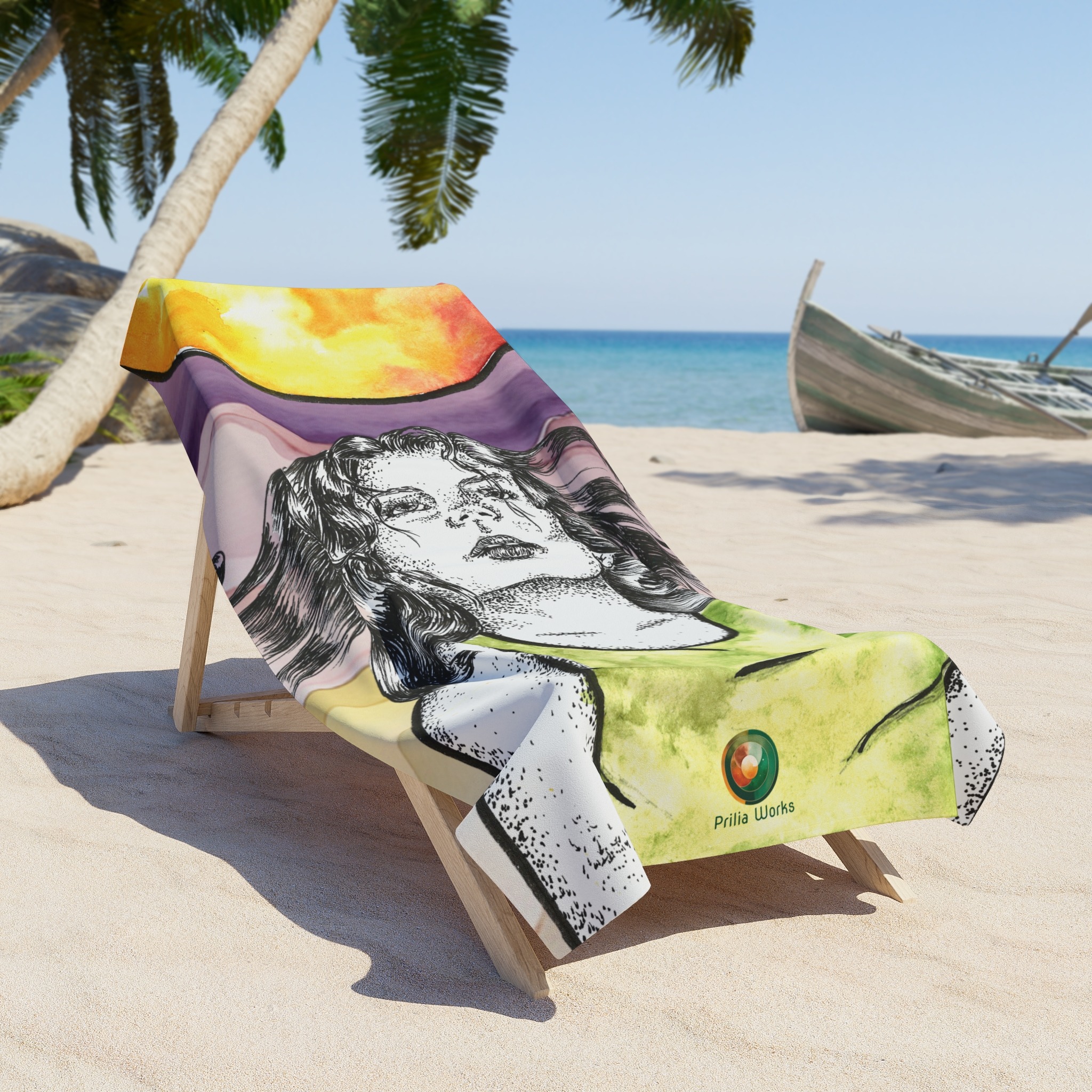 CHASING SUNS Beach Towel - Image 4