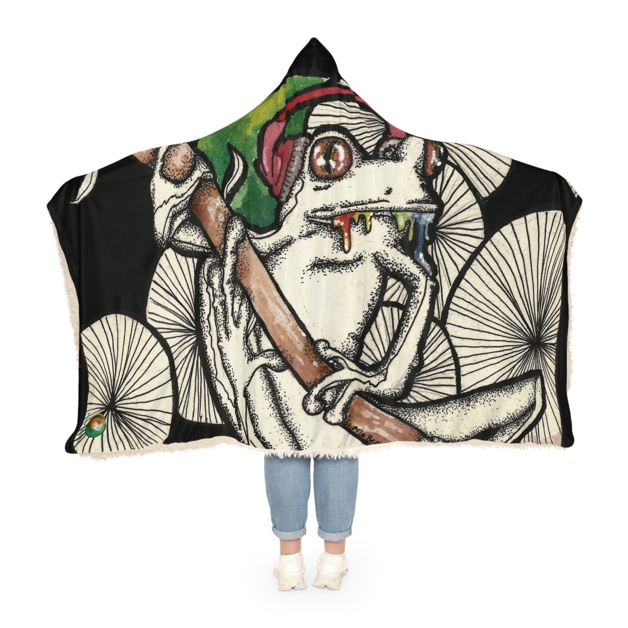 TRIPPY GROG Snuggle Blanket - Image 4