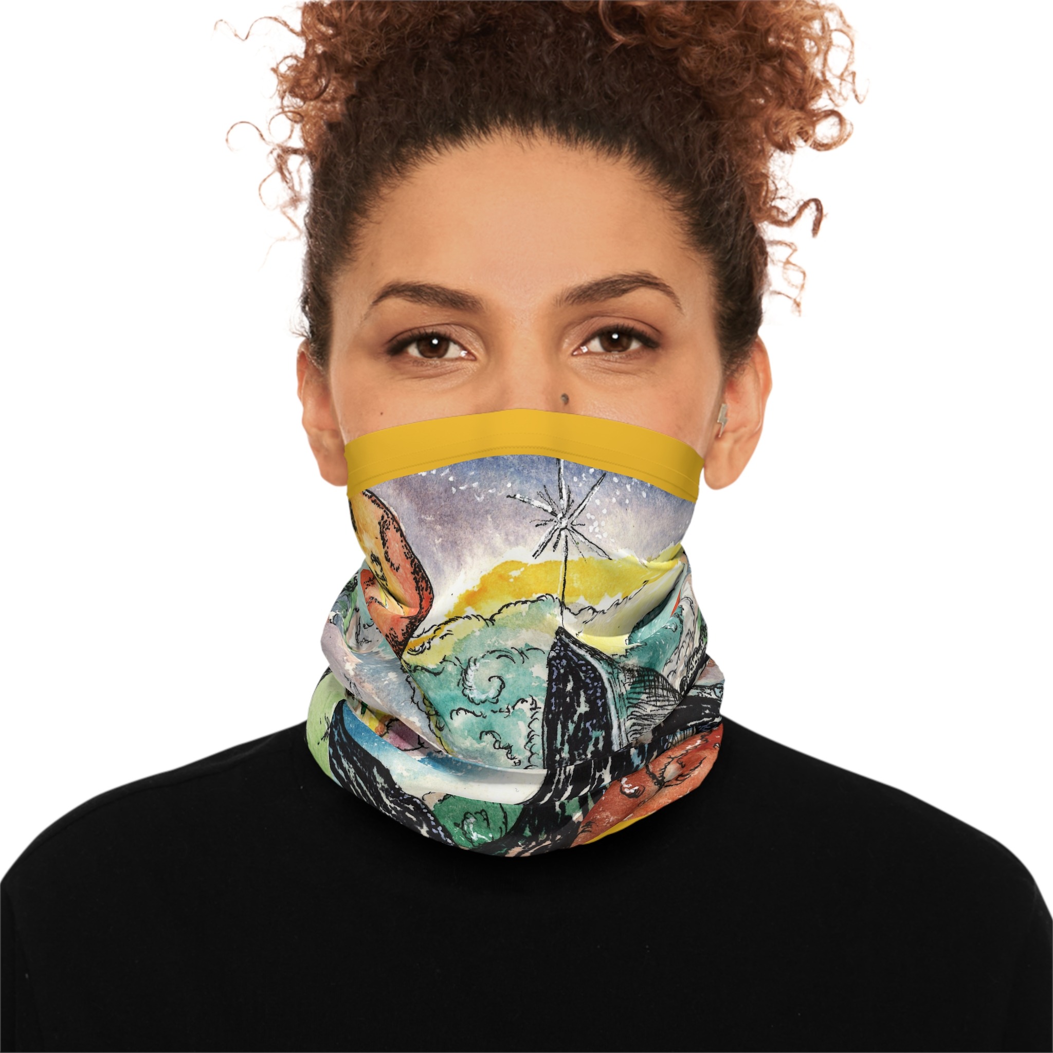COSMIC WHALE neck &face cover - Image 3