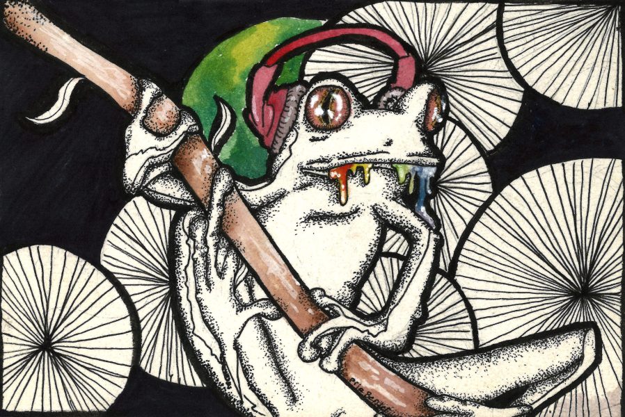 Trippy Frog